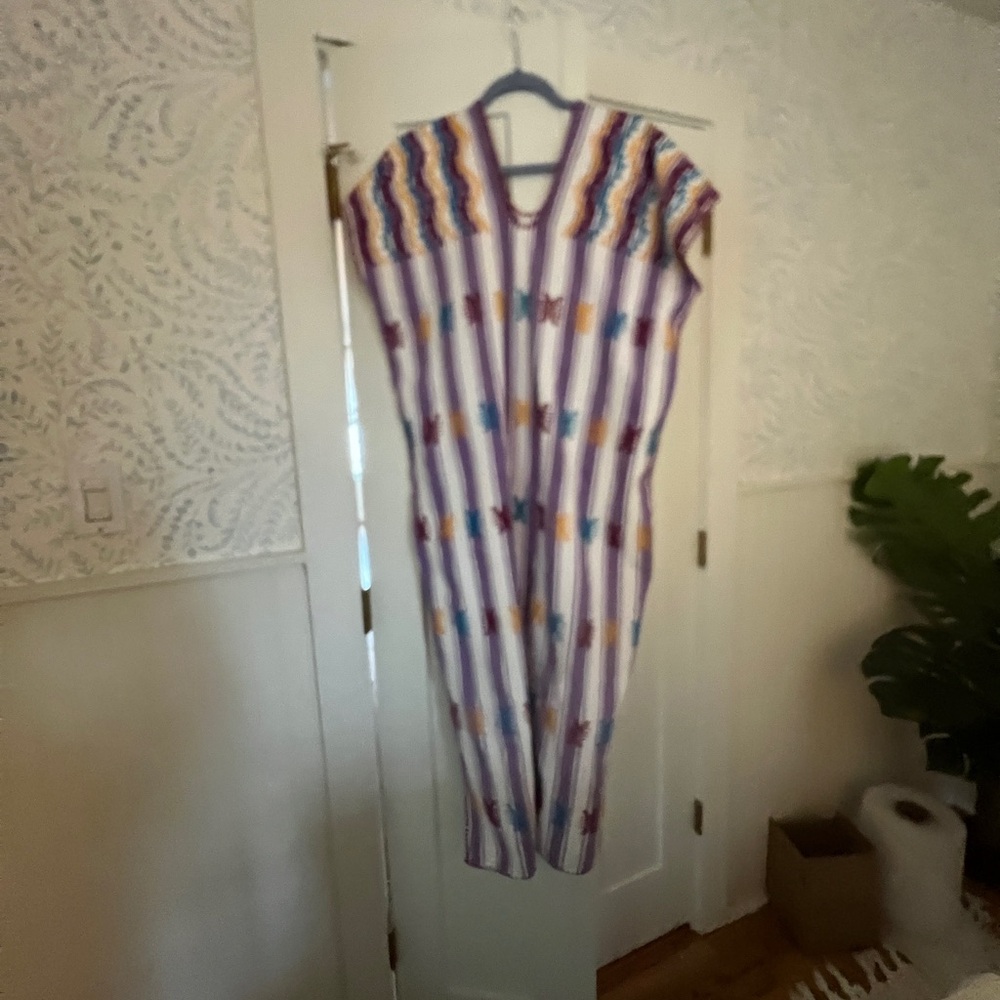 Huipil de Mexico caftan like new